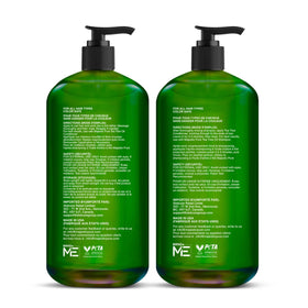Cruelty-free logo beside Majestic Pure Tea Tree Shampoo packaging.
