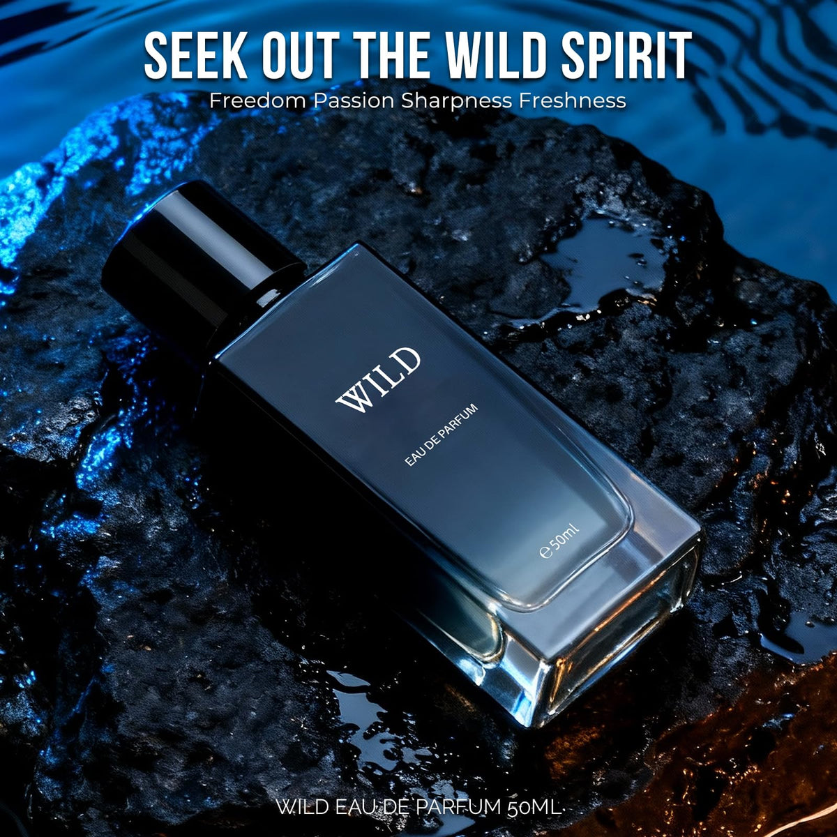 Majesty's Secret Pheromax Wild cap detail indicating refined masculinity and lasting presence.