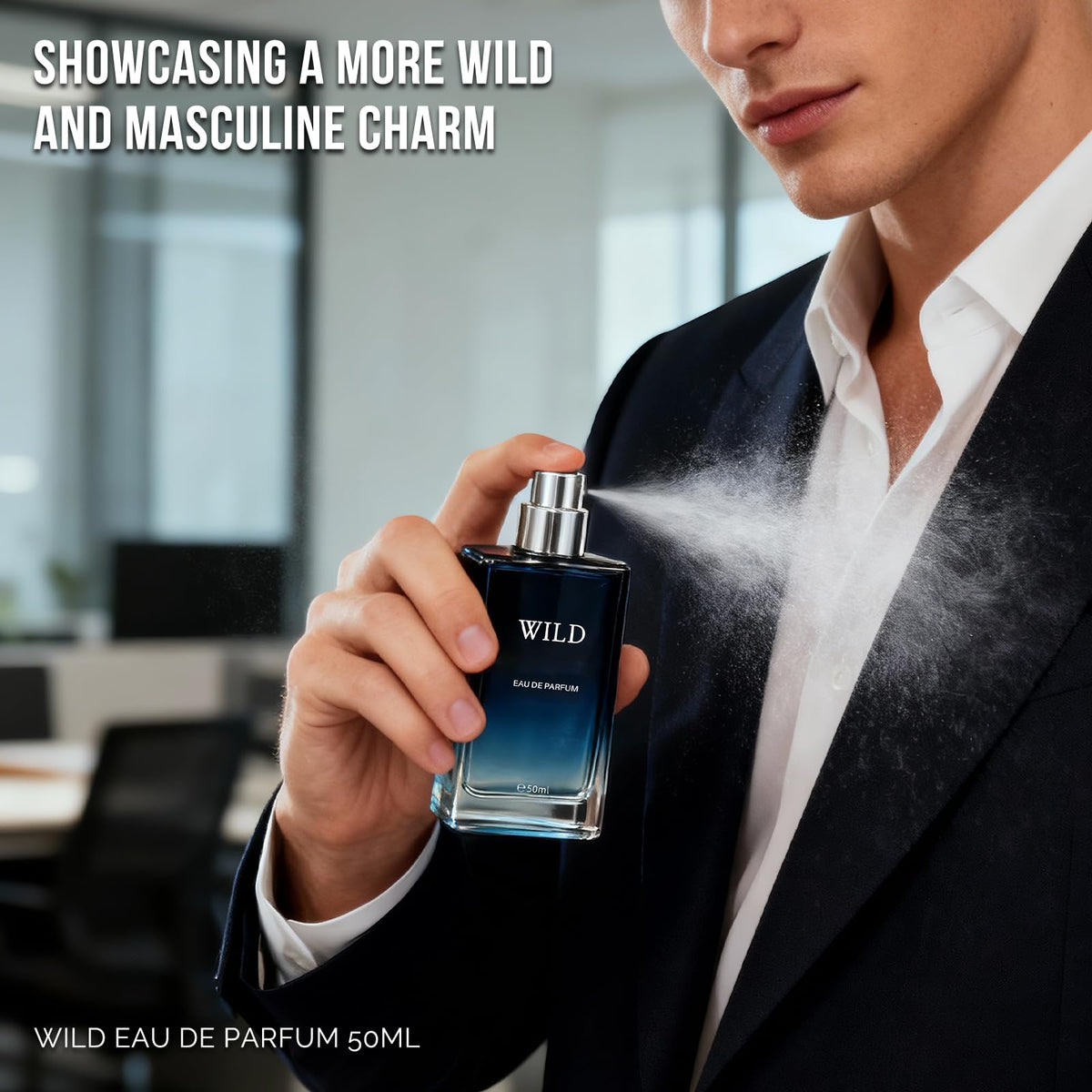 Majesty's Secret Pheromax Wild elegant wrist shot suggesting refined confidence in daily routines.