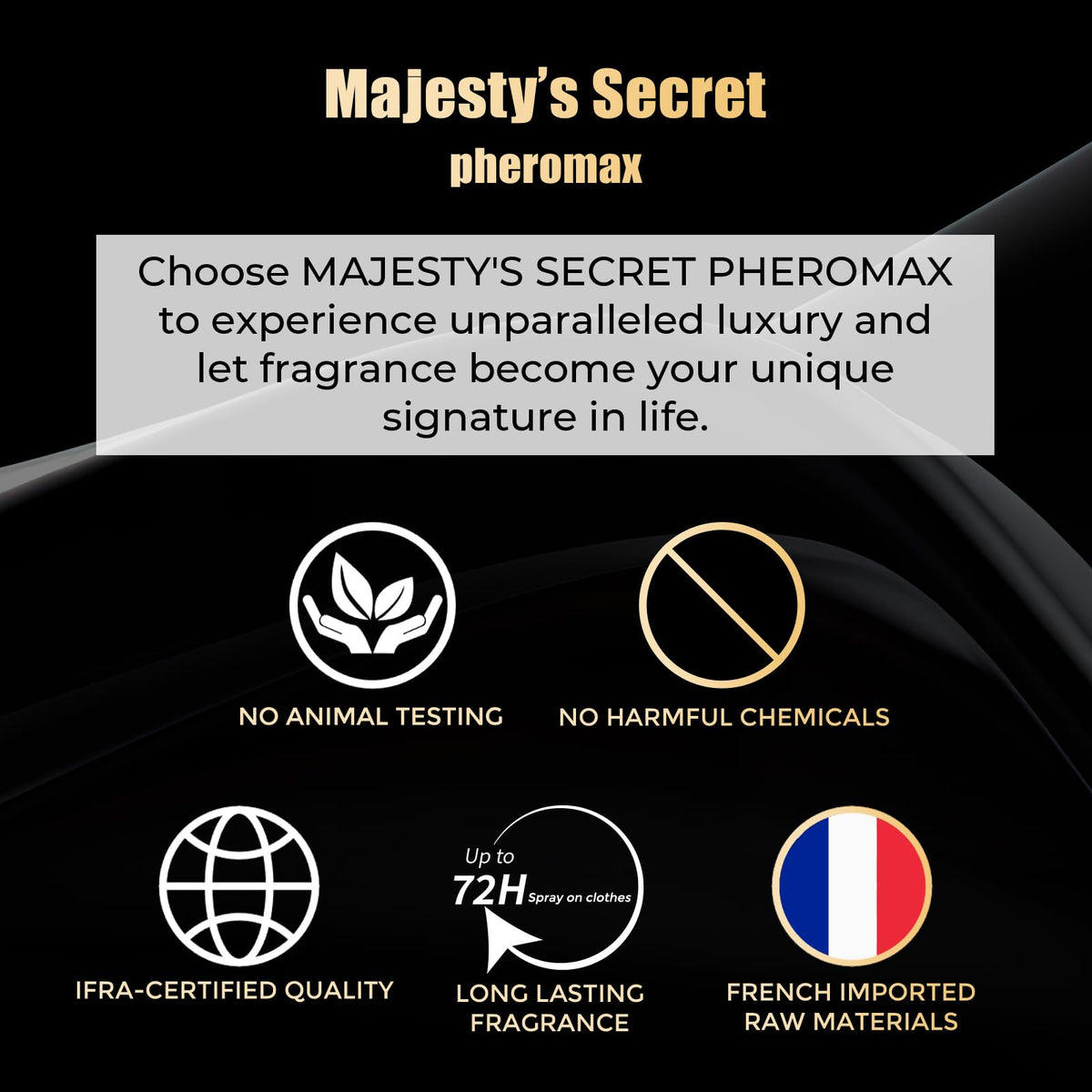 Majesty's Secret Pheromax Wild outer box elevating unboxing experience and premium gifting.