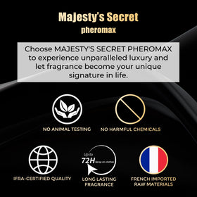 Majesty's Secret Pheromax Wild outer box elevating unboxing experience and premium gifting.