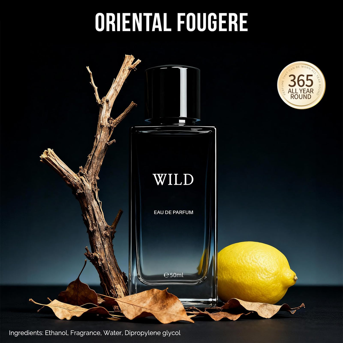 Majesty's Secret Pheromax Wild spice note closeup capturing bold yet approachable character.