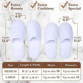 MAJI Simply Joyous non-slip sole spa slippers for safe indoor use