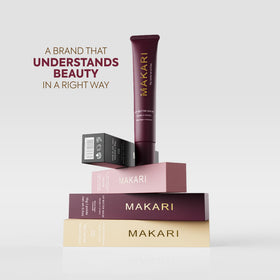 Makari Black Lip Butter Balm daily-use finish delivers soft lips