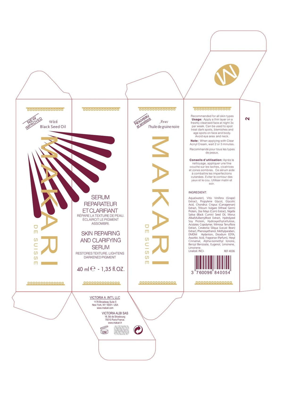 Makari Classic Serum absorbed into skin leaving a gentle glow