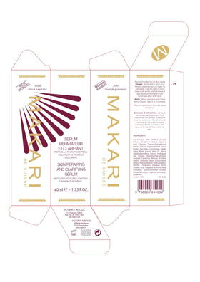 Makari Classic Serum absorbed into skin leaving a gentle glow