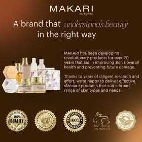 Makari Classic Serum in a morning routine setup ready for use