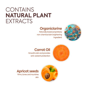 MAKARI soap ingredient carrot oil promotes antioxidant protection for skin