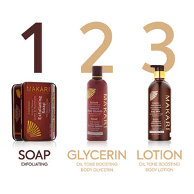MAKARI soap suitable for most skin types