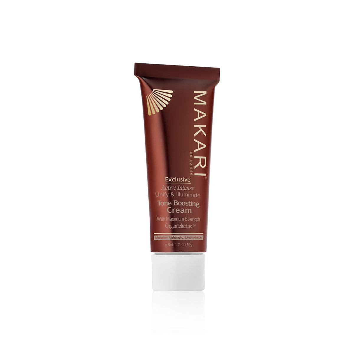 MAKARI Exclusive Active Intense Tone Boosting Face Cream jar for rich hydration and glow