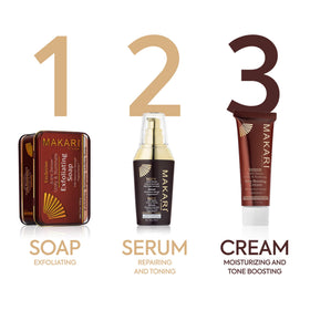 MAKARI night routine setup promotes nightly nourishment and renewal
