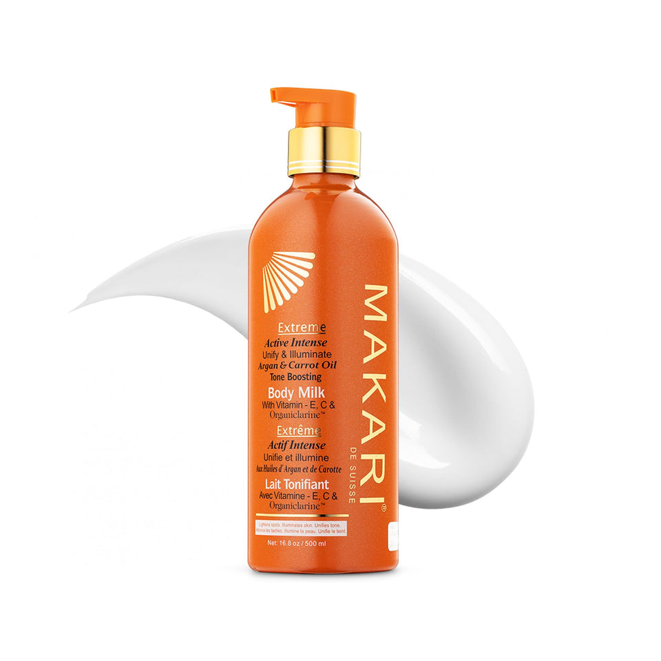 MAKARI Extreme Active Carrot and Argan Bottle Front for nourished skin