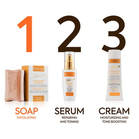 Body-use angle illustrating convenient cleansing across neck and back.