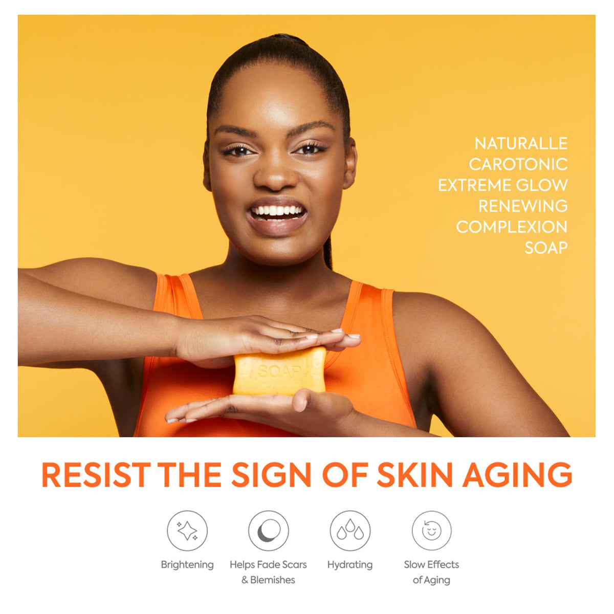 Lather and foam demonstration showing refreshing cleanse for combination skin.