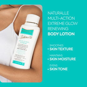 Pump dispenser of MAKARI Naturalle Extreme Body Lotion SPF15 for easy application
