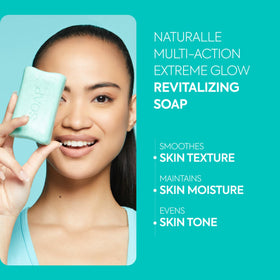 Makari Naturalle soap packaging design highlights premium quality for sensitive skin.