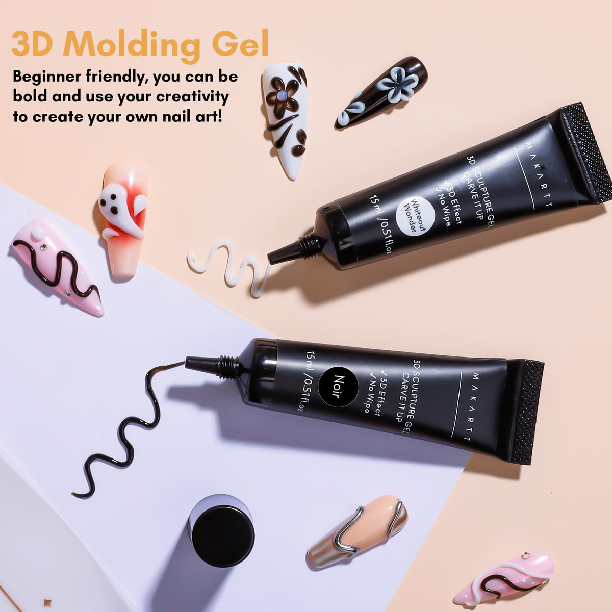 Great for salons or DIY enthusiasts seeking versatile nail art options