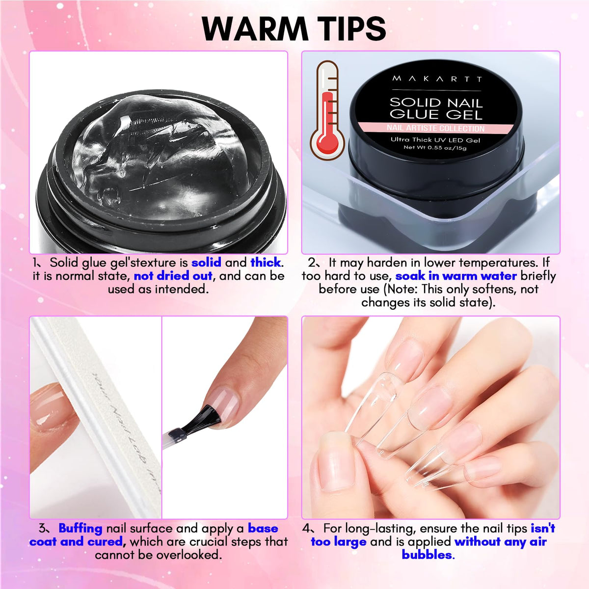 Makartt base coat prep enhances longevity with proper nail prep