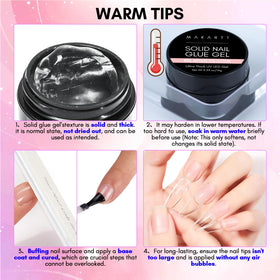 Makartt base coat prep enhances longevity with proper nail prep