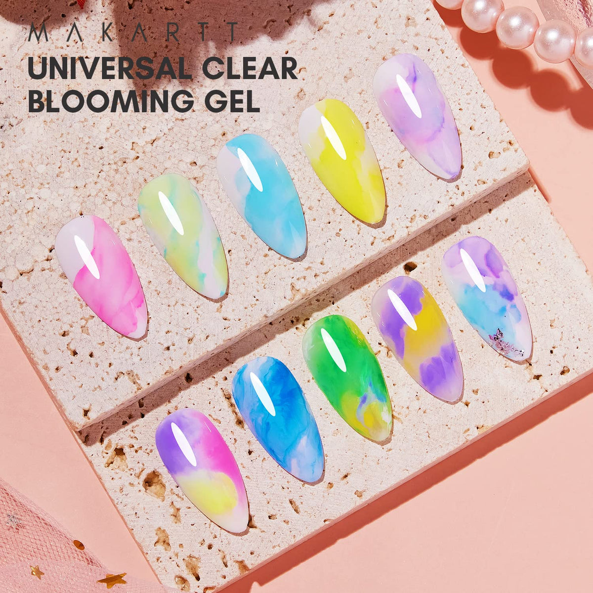 Makartt Blooming Gel Beginner-friendly design suits beginners and pros.