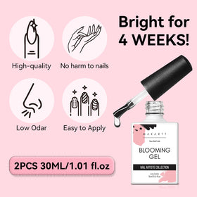 Makartt Blooming Gel Gift Box packs neatly for gifting nail art lovers.