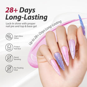 Makartt six-color cat eye gel kit for versatile nail art.