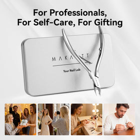 Makartt cuticle nipper 5mm blade delivers precise control for cuticle care.