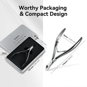Makartt compact packaging for the cuticle nipper, gift-ready and store-safe