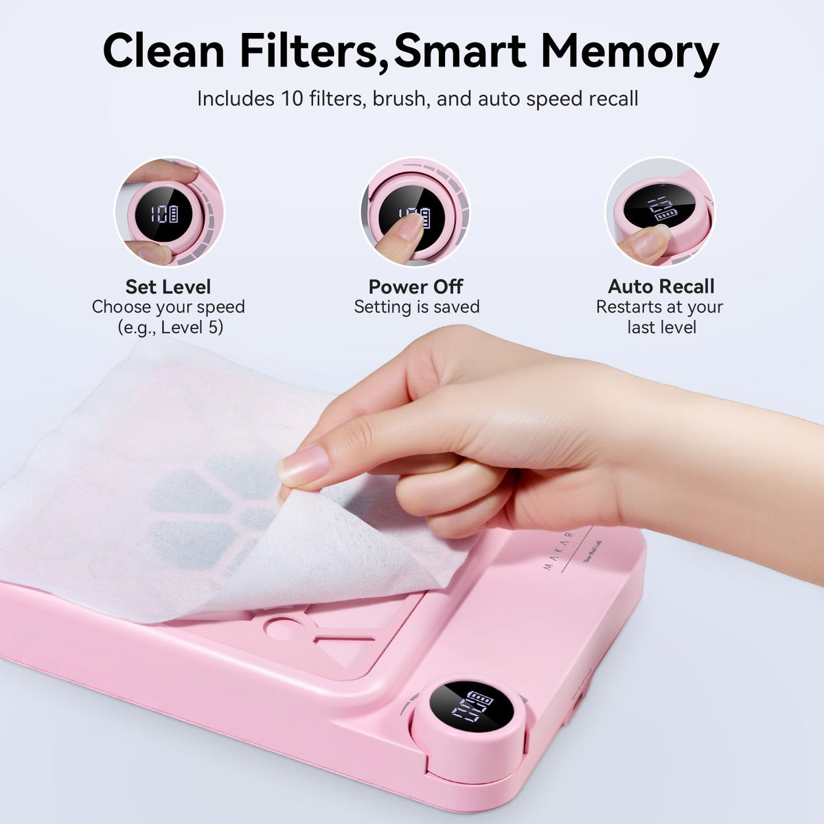 Makartt ERYNOS dust brush for fast cleaning and maintenance.