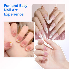 Makartt Flash Cure Nail Lamp LCD countdown display aids progress tracking