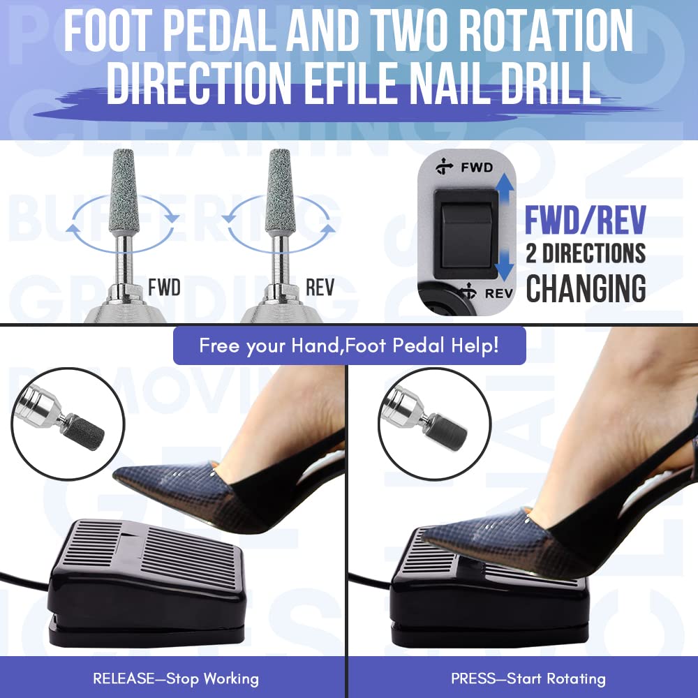 Makartt JD700 direction switch supports both left and right-handed use