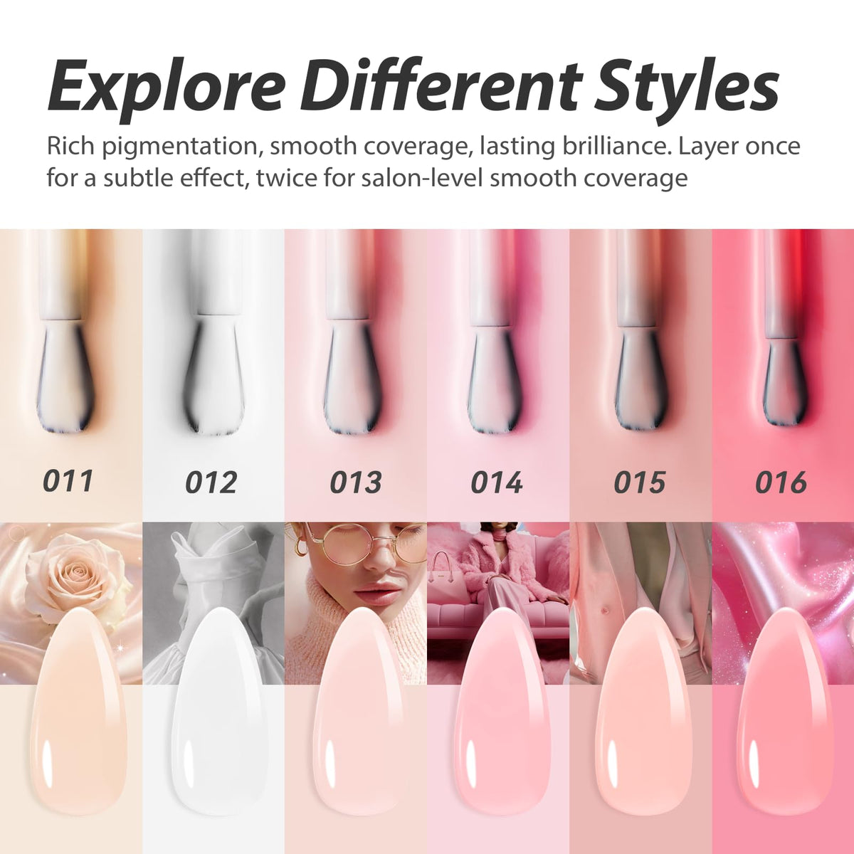 Makartt Jelly White Pink Nude natural nails look with sheer, flexible color.