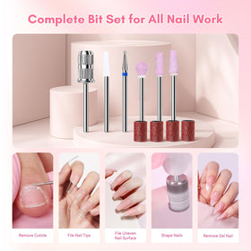 Makartt Nail Drill sanding bands simplify prep and smoothing nails.