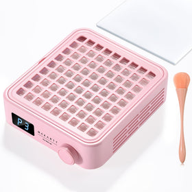 Makartt Nail Dust Collector with 360° suction for cleaner acrylic nail work