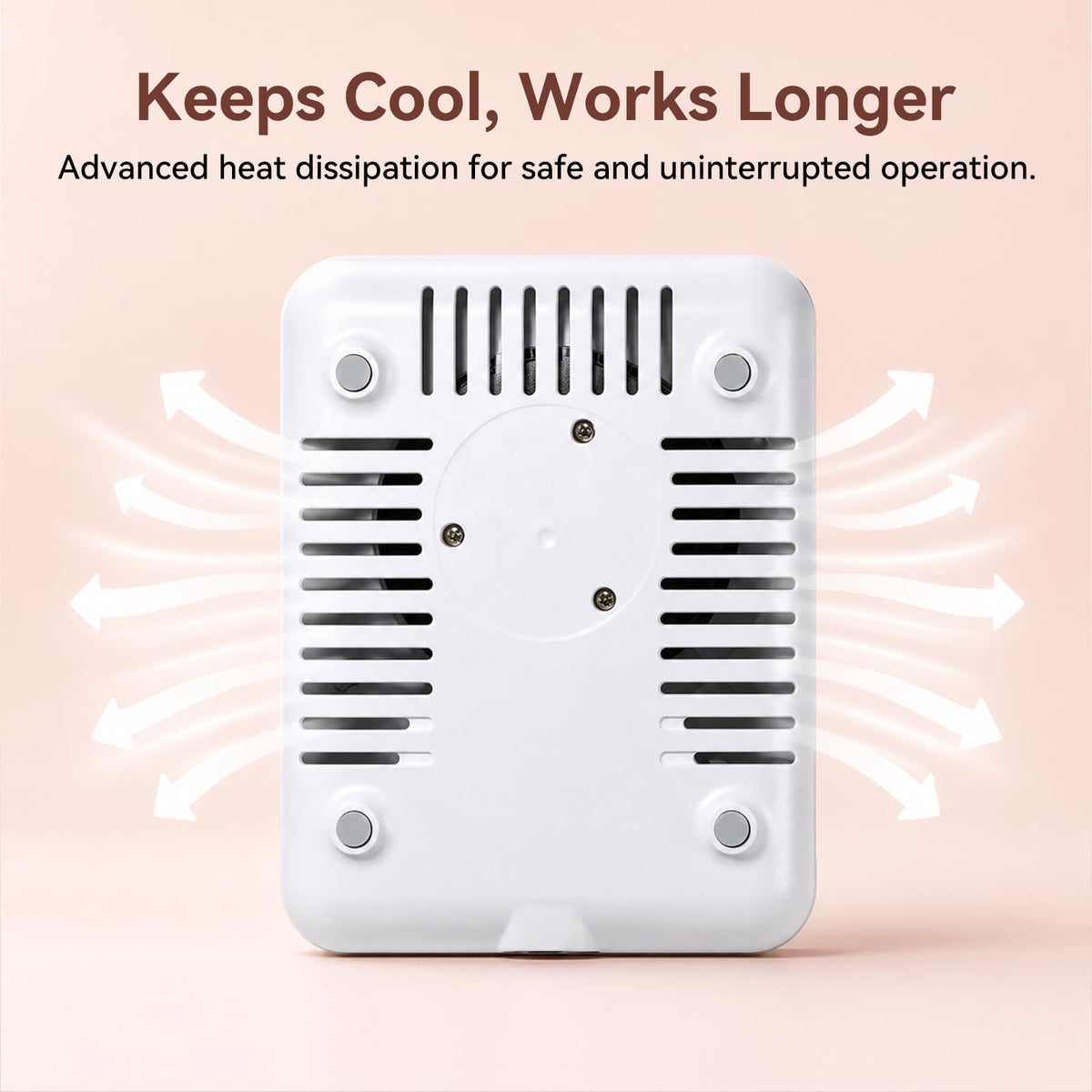 Makartt Nail Dust Collector in salon use supporting professional cleanliness