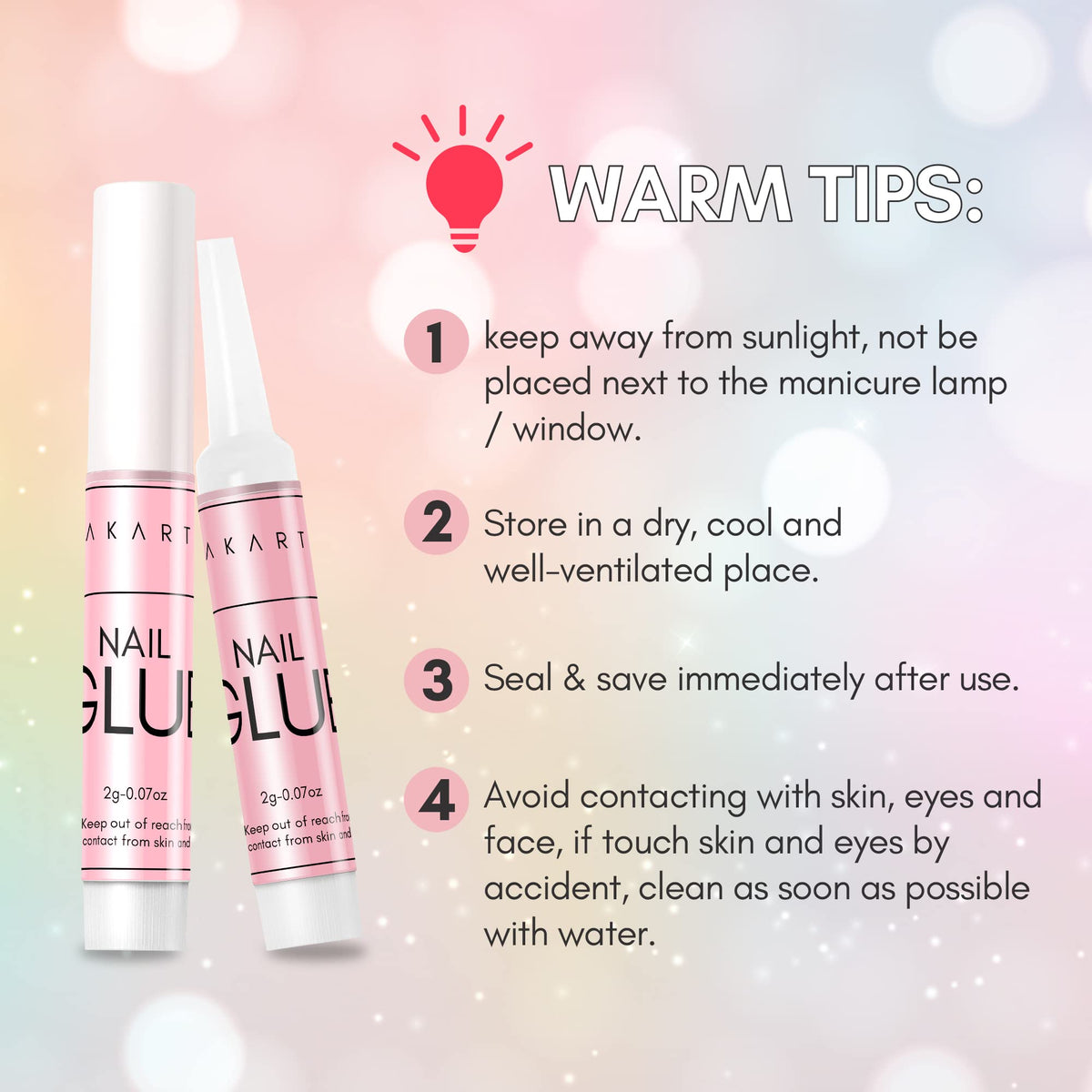 Close-up of long-lasting hold for 14–30 days on natural nails