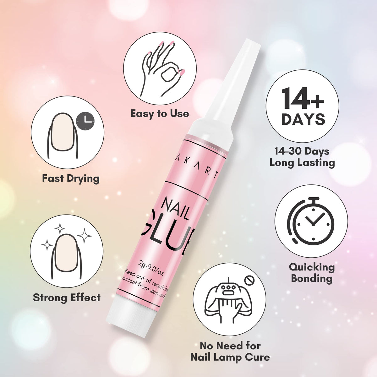 Makartt 2g mini tubes offer convenient, fresh bonding on demand