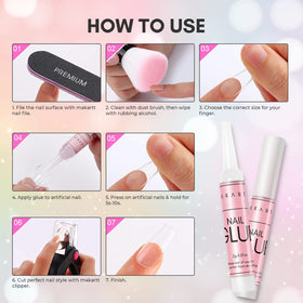 HEMA-free and acetone-free Makartt formula supports healthier nail art