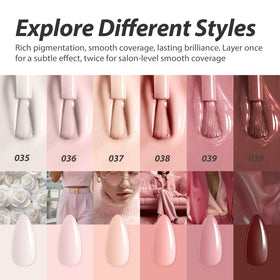 Makartt packaging highlights six-color gel polish kit for easy gifting.