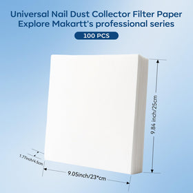 Disposable 100-sheet pack is ideal for salons and home use.