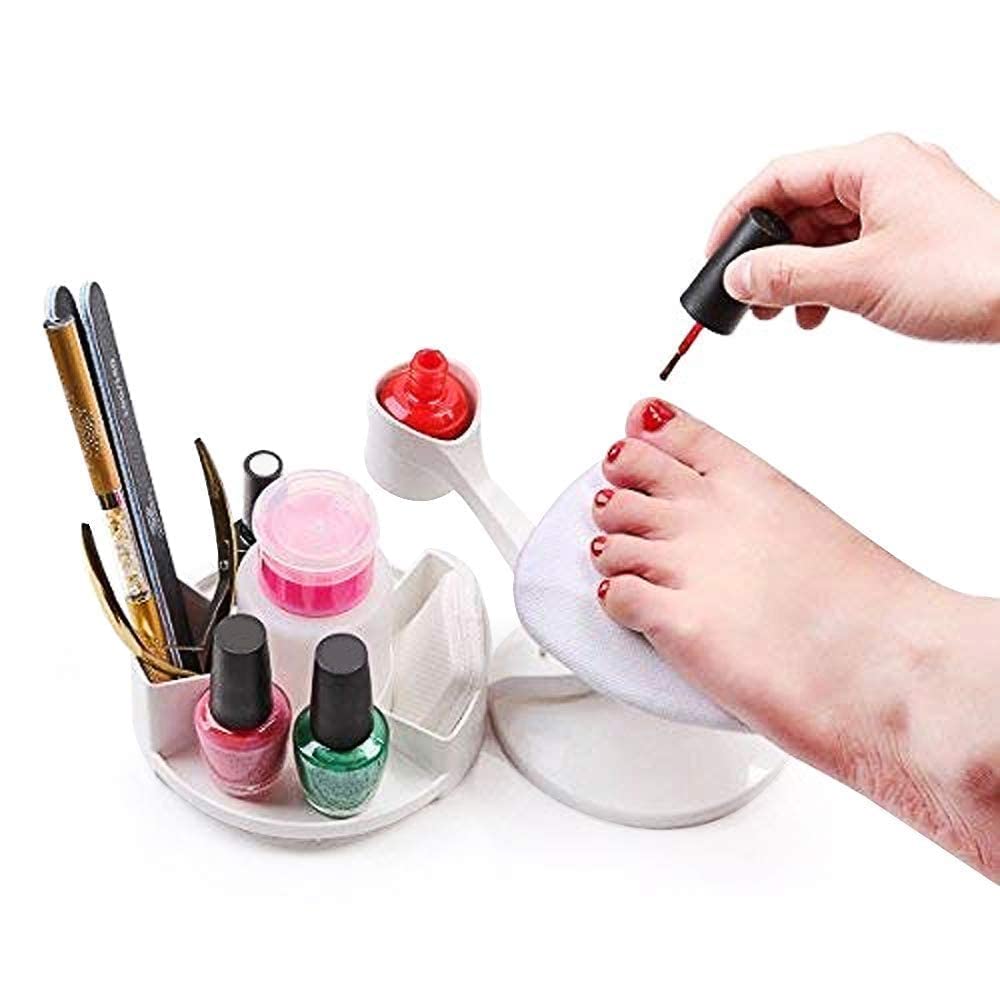 Makartt nail stand non-slip base ensures a sturdy workstation.