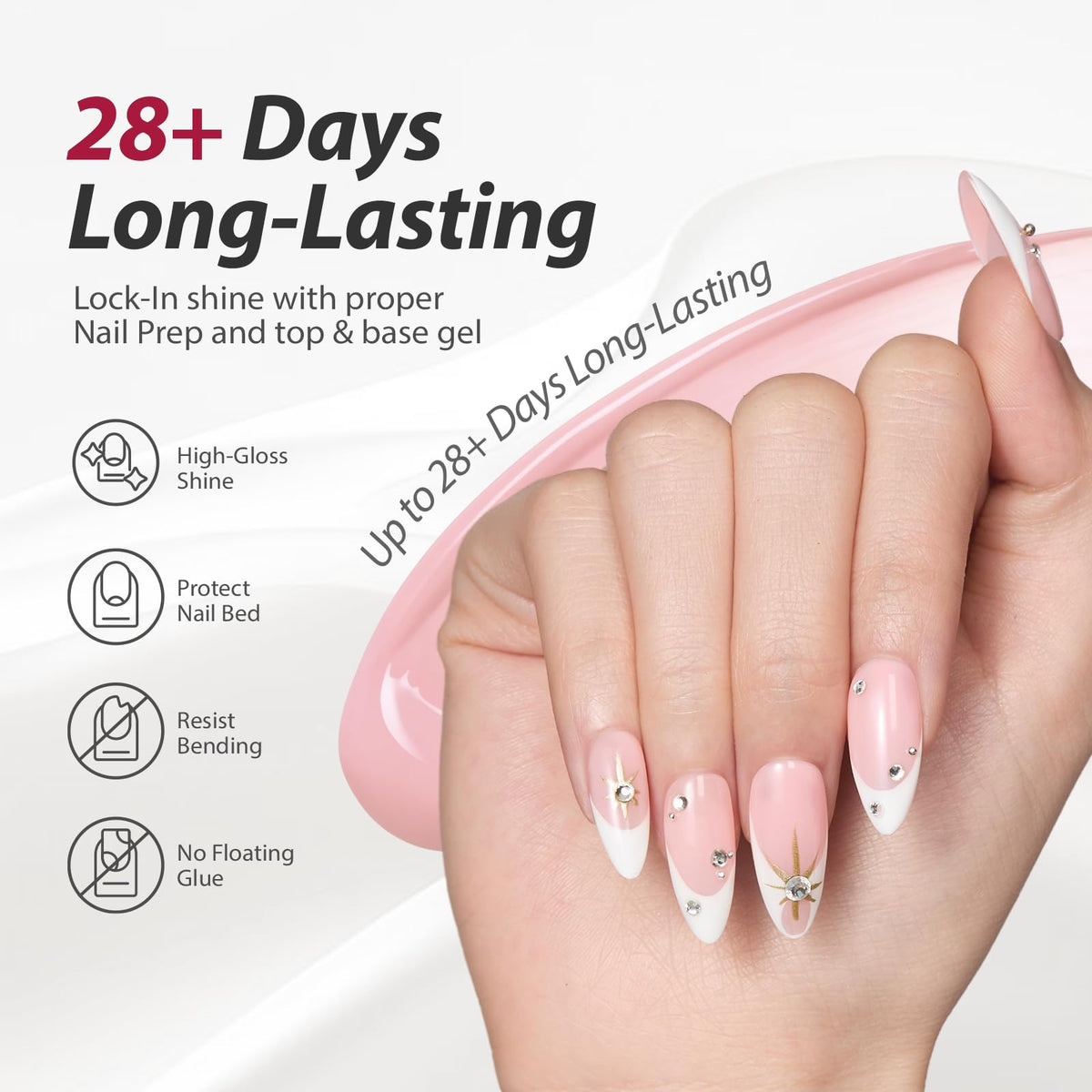 Makartt One N'Done brush spreads polish evenly for streak-free application.