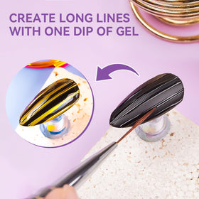 Makartt precise application of 3D gel for sharp patterns