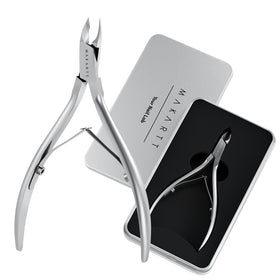 Makartt professional cuticle nipper half-jaw precision for delicate trimming.