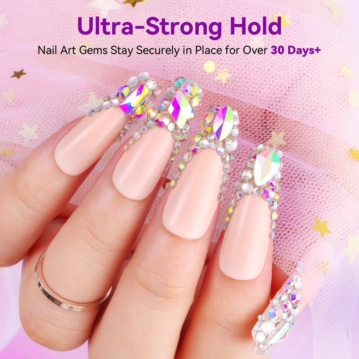 Makartt Rhinestone Glue bulk pack for salon use and long-term supply
