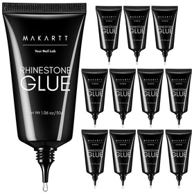 Makartt Rhinestone Glue 30ml tube enables precise gem placement on nails