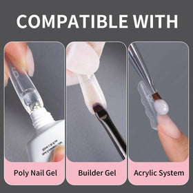 Makartt Sandwich Dual Nail Forms 280pcs count for bulk professional use