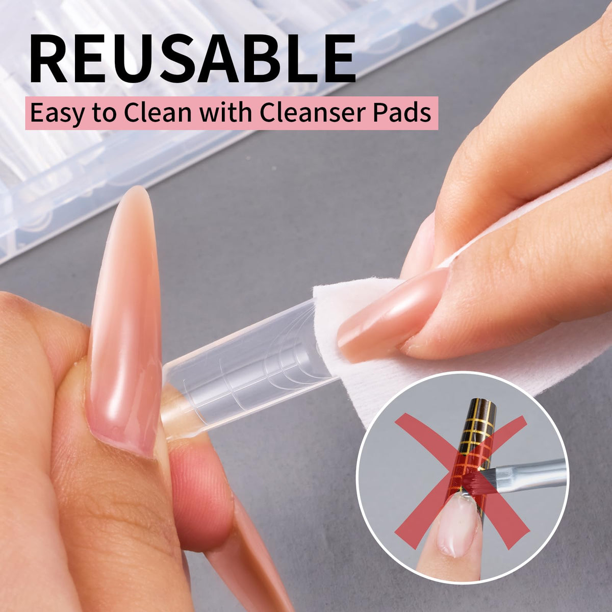 Makartt Sandwich Dual Forms are made from durable, transparent material for reuse and long-term value.