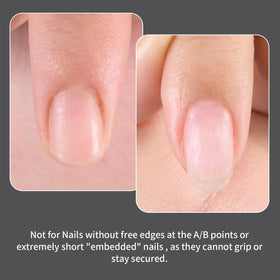 Makartt Sandwich Dual Forms ideal for at-home manicure and salon use, encouraging clean, precise applications.