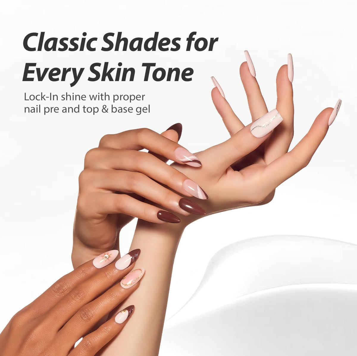 Toxin-free Makartt formula supports comfortable wear and fragrance-free feel.